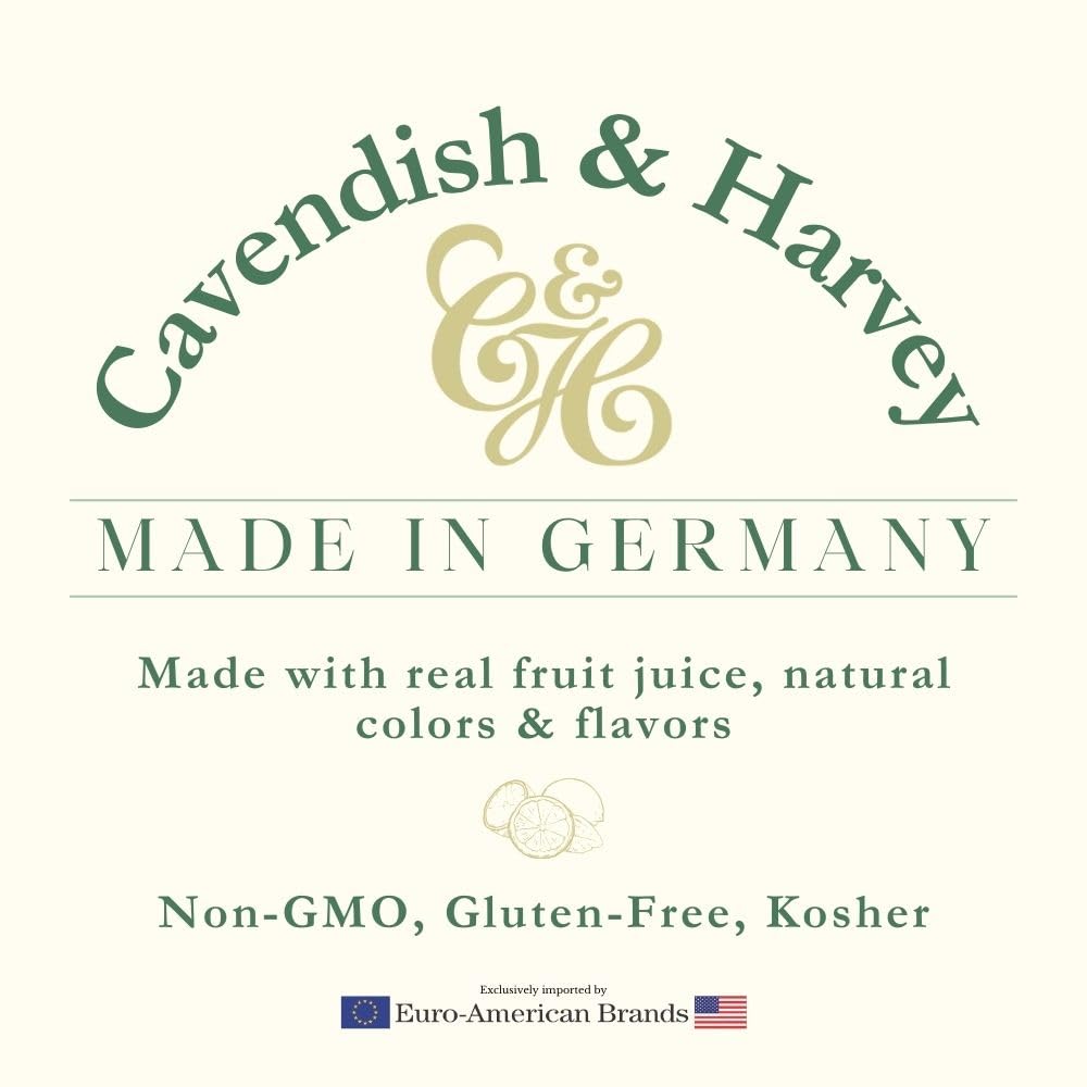 CAVENDISH & HARVEY: Candy Tin Cherry, 5.3 oz