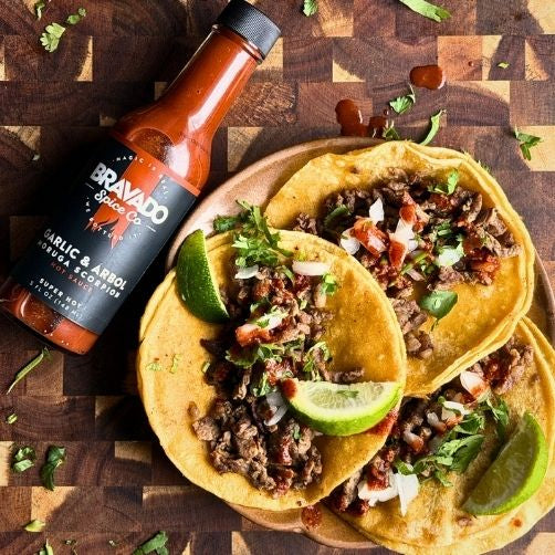 Garlic & Árbol Moruga Scorpion Hot Sauce